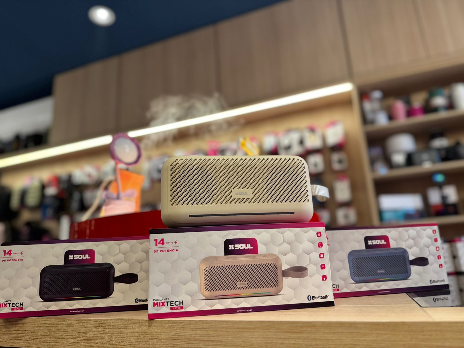 Parlante Bluetooth Soul 14W con Radio FM